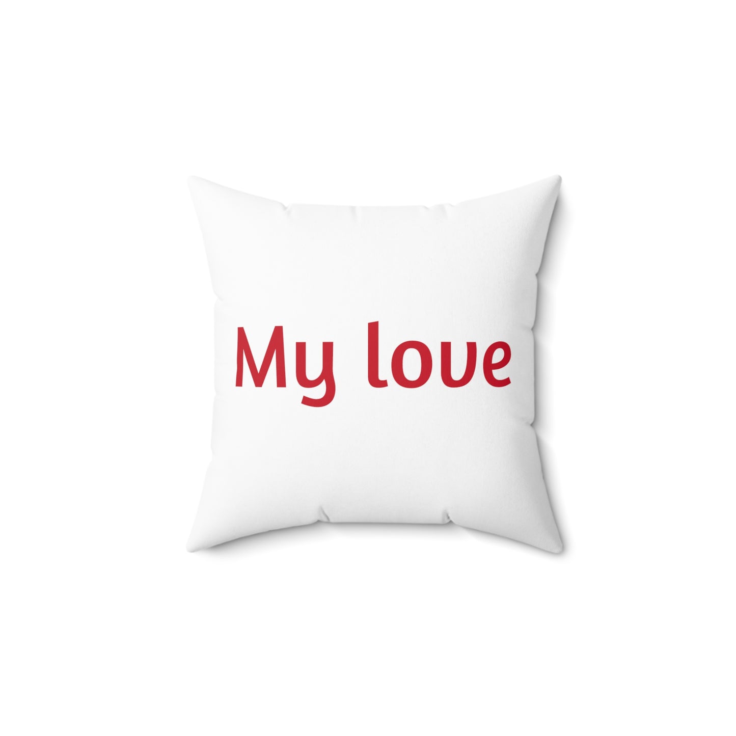 Valentine's day best home decor Spun Polyester Square Pillow