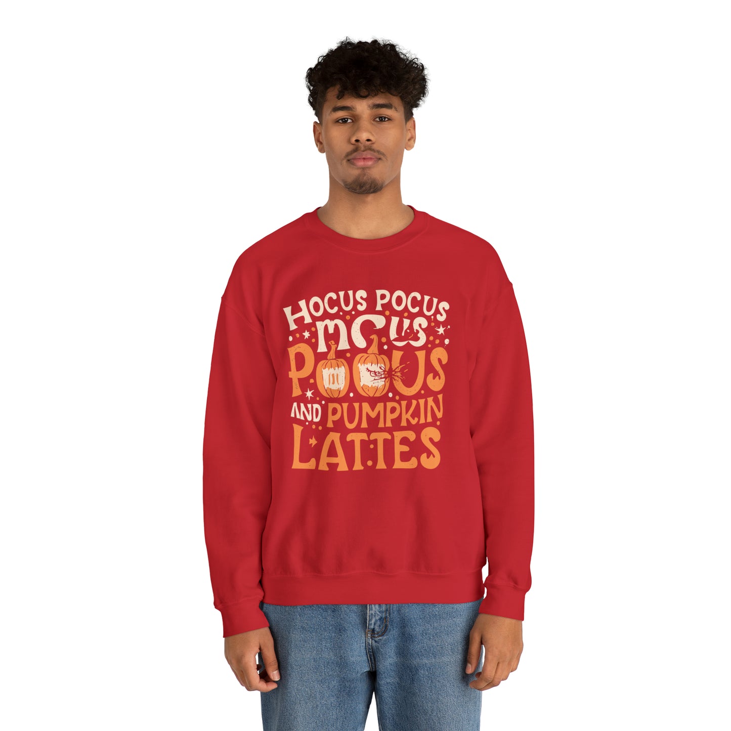 Hocus Pocus Pumpkin Lattes Halloween Sweatshirt, Spooky Season Halloween Sweatshirt, Halloween Costume, Spooky Sweatshirt, Halloween Gifts