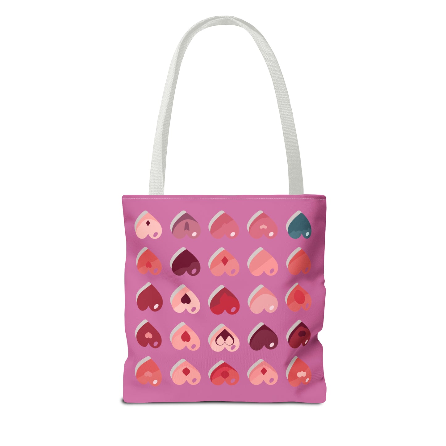 Valentine's light pink Tote Bag (AOP)