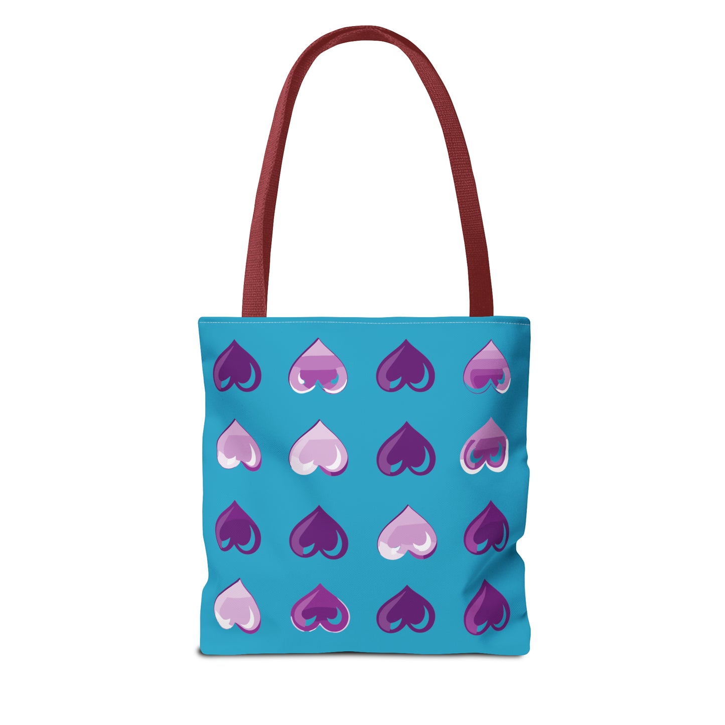 Valentine's Turquoise Tote Bag (AOP)