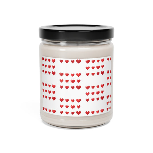 Valentine's gift Scented Soy Candle, 9oz