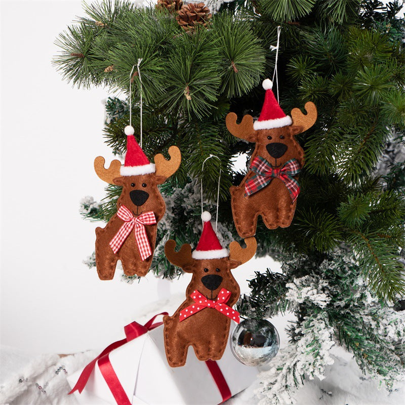 Christmas Cute Fashion Reindeer Shape Pendant