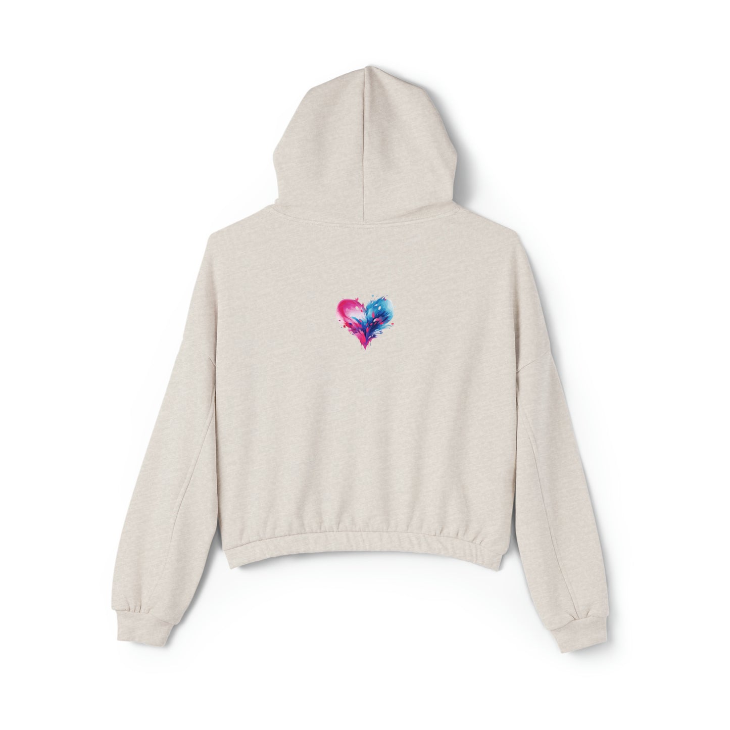 Valentine's best Gift, Women's Cinched Bottom Hoodie