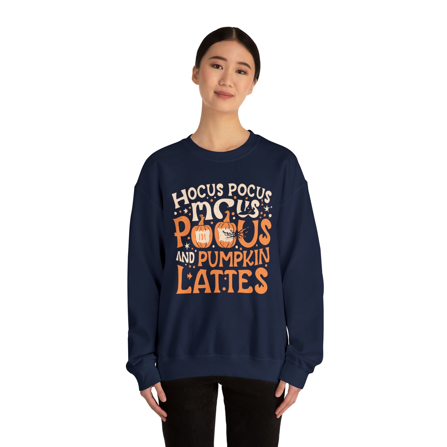 Hocus Pocus Pumpkin Lattes Halloween Sweatshirt, Spooky Season Halloween Sweatshirt, Halloween Costume, Spooky Sweatshirt, Halloween Gifts