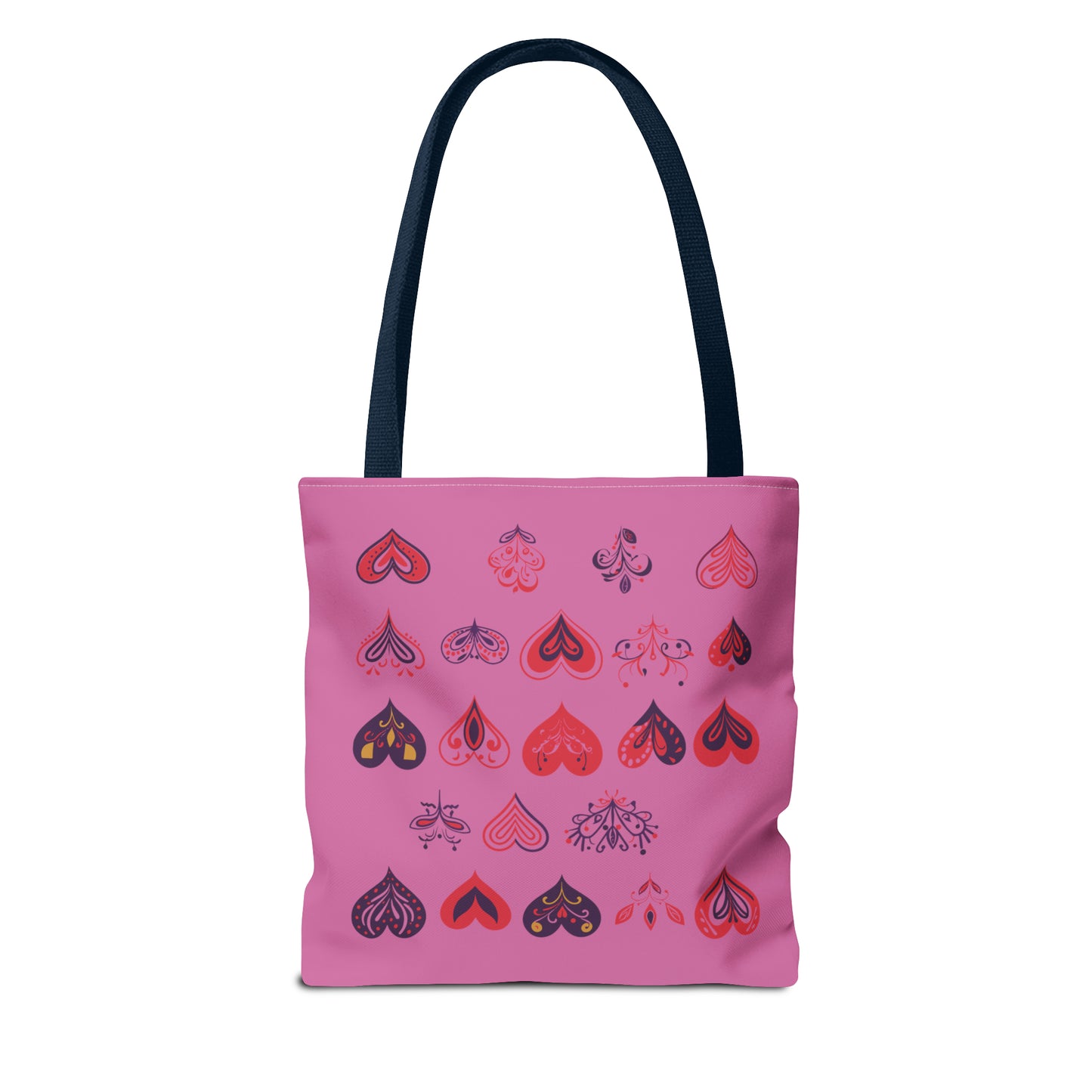 Valentine's light pink Tote Bag (AOP)