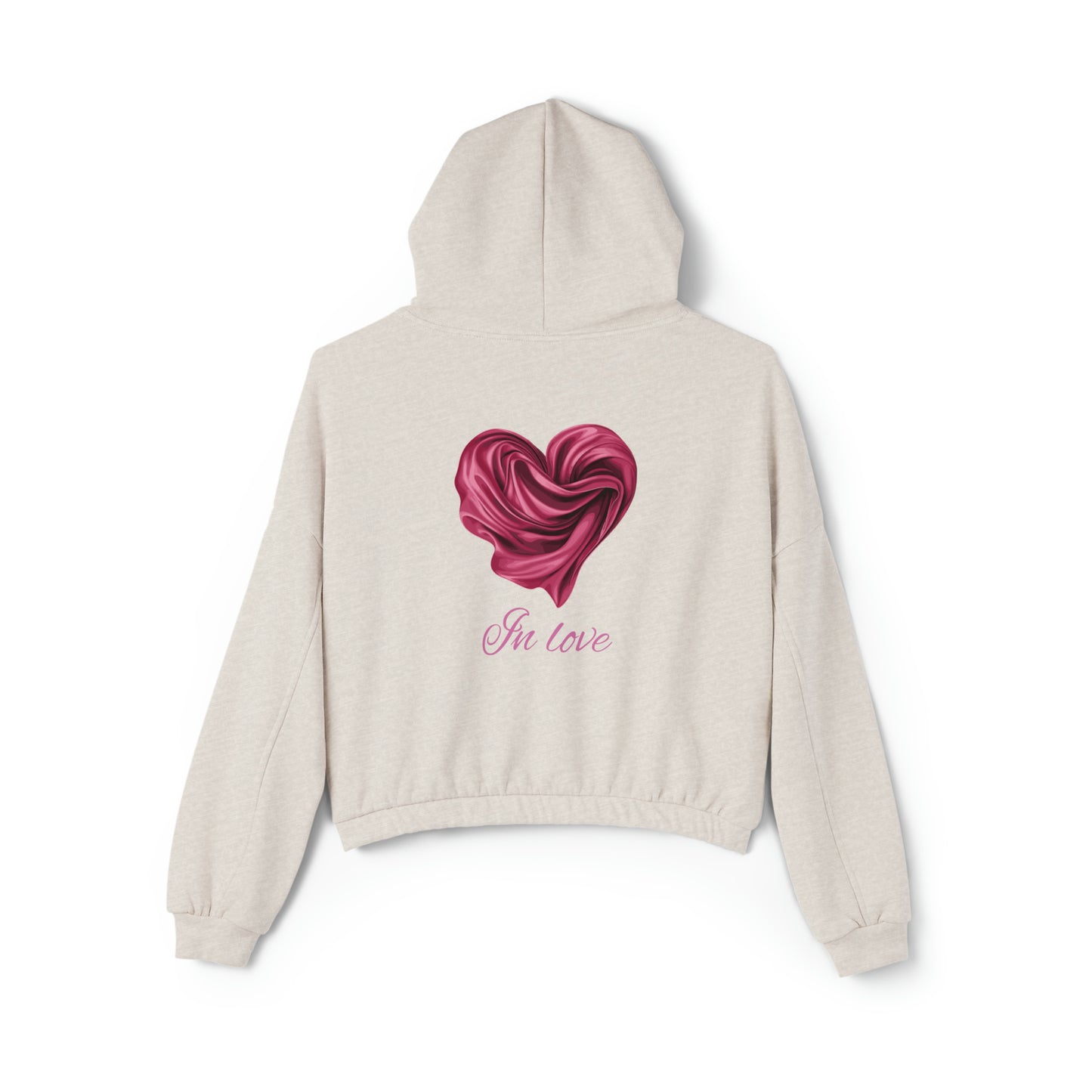 Valentine's best Gift, Women's Cinched Bottom Hoodie