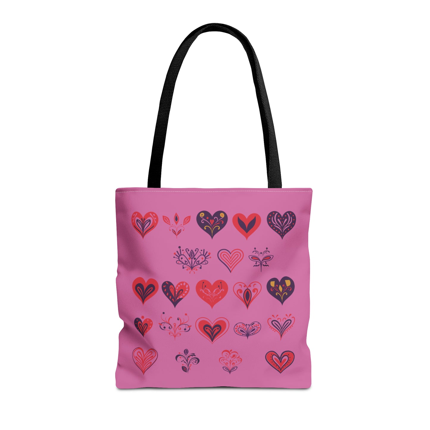 Valentine's light pink Tote Bag (AOP)