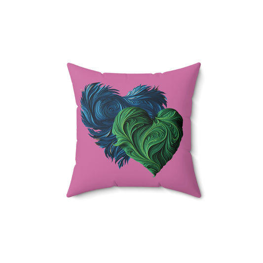 Valentine's day best home decor Spun Polyester Square Pillow