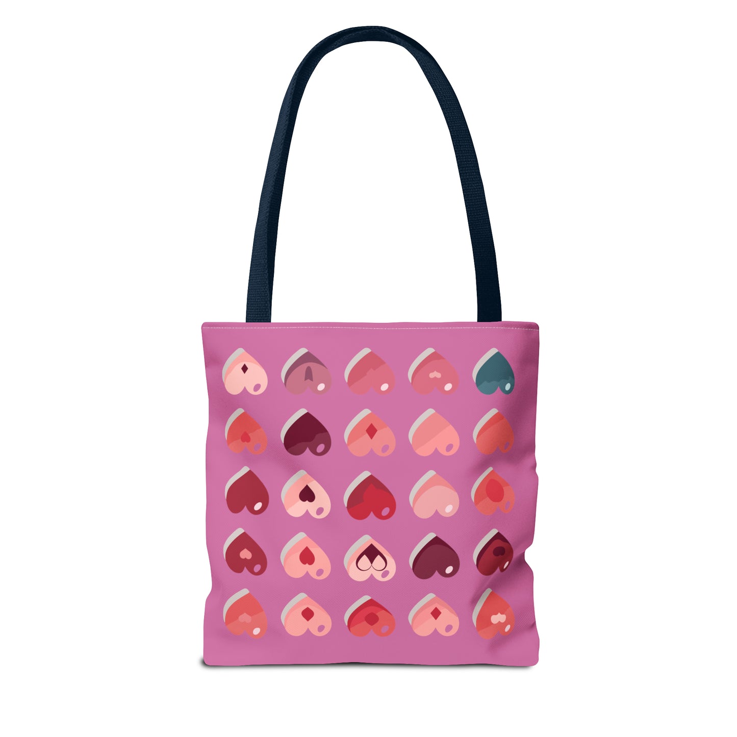 Valentine's light pink Tote Bag (AOP)