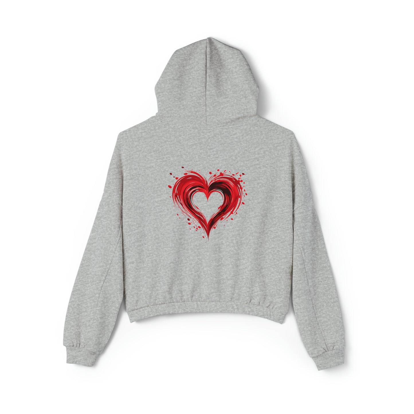 Valentine's best Gift, Women's Cinched Bottom Hoodie