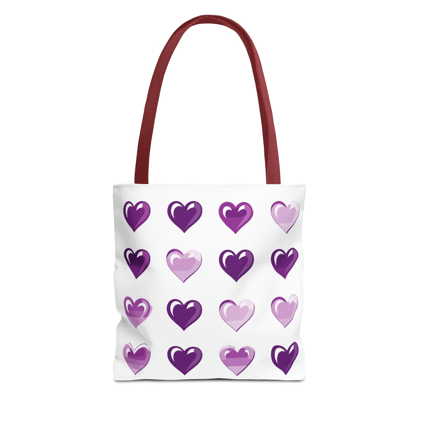 Valentine's white Tote Bag (AOP)