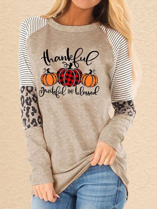 Pumpkin patterned hoodie