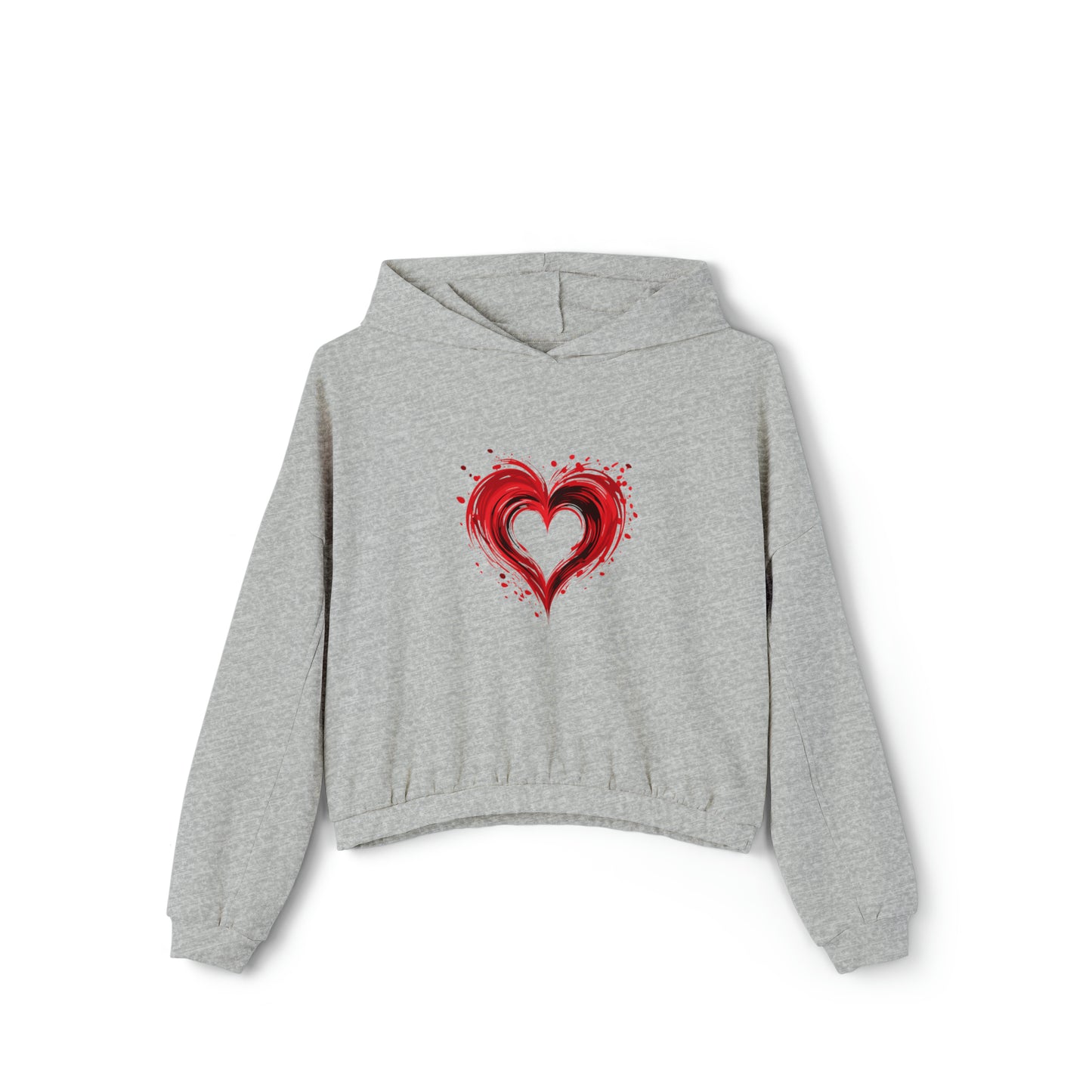 Valentine's best Gift, Women's Cinched Bottom Hoodie