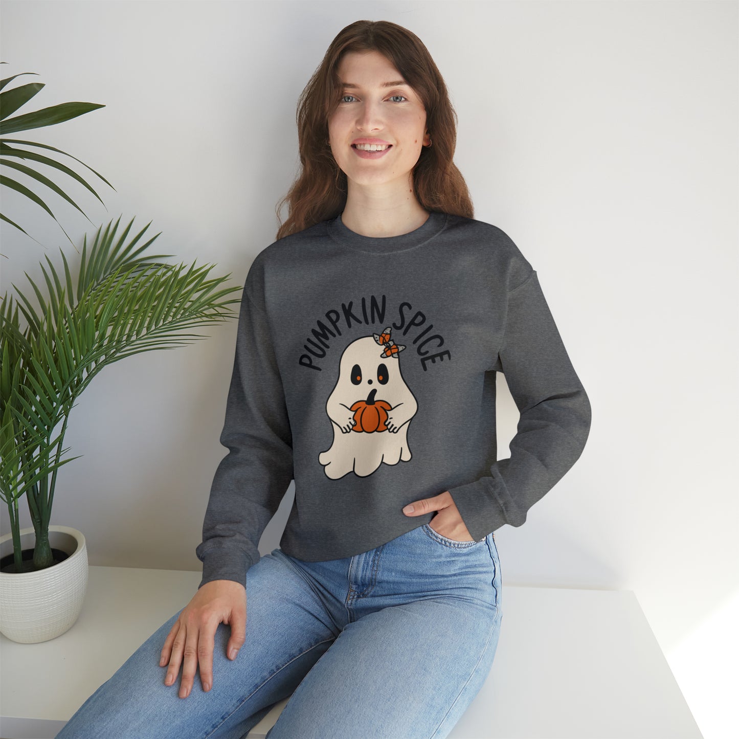 Pumpkin Spice Sweatshirt, Spooky Season Halloween Sweatshirt, Winter Sweatshirt, Spooky Sweatshirt, Halloween Gifts