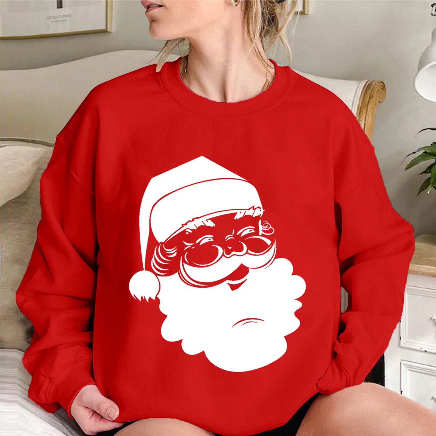 Christmas Elderly Sweater Women Europe And America