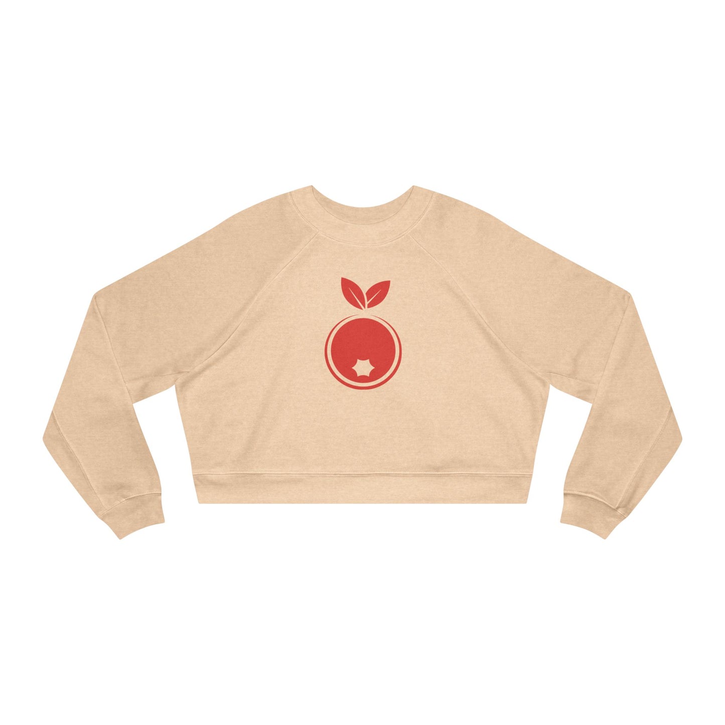 Strawberify Women's Cropped Fleece Pullover