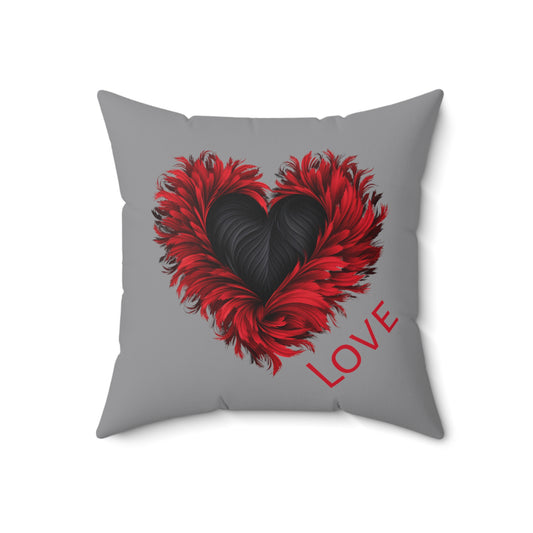 Valentine's day best home decor Spun Polyester Square Pillow