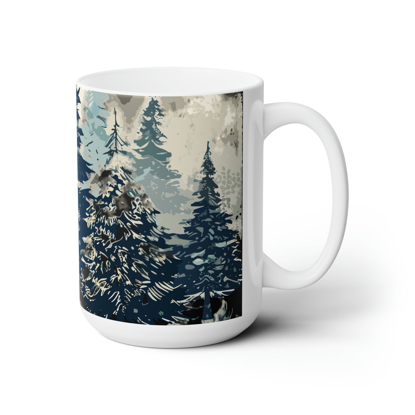 Christmas tree regular Ceramic Mug15oz