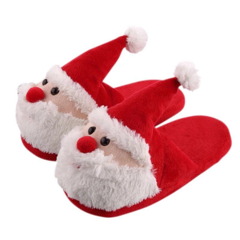 Santa Claus Home Children Cotton Shoes