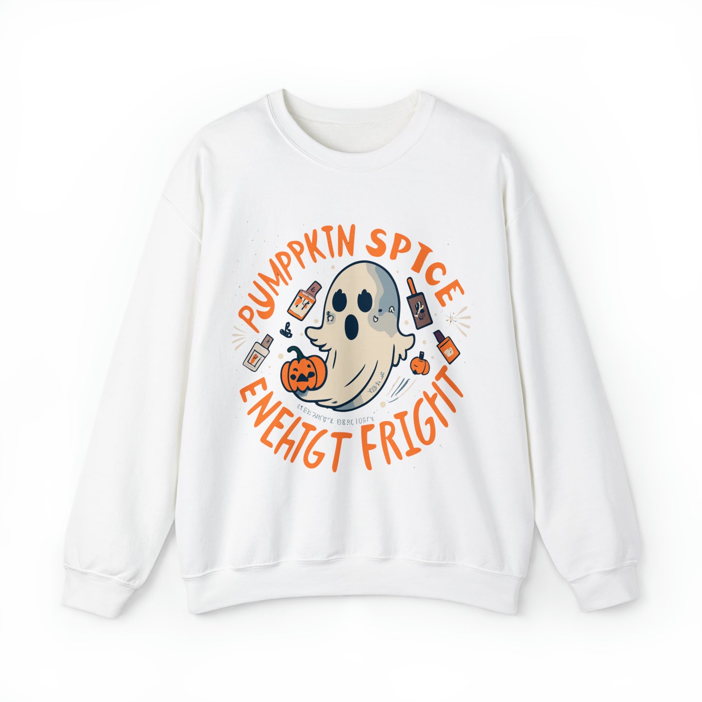 Pumpkin Spice Fright Sweatshirt, Spooky Season Halloween Sweatshirt, Halloween Costume, Spooky Sweatshirt, Halloween Gifts