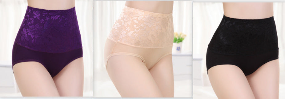 Women's High Waist Lace Panties