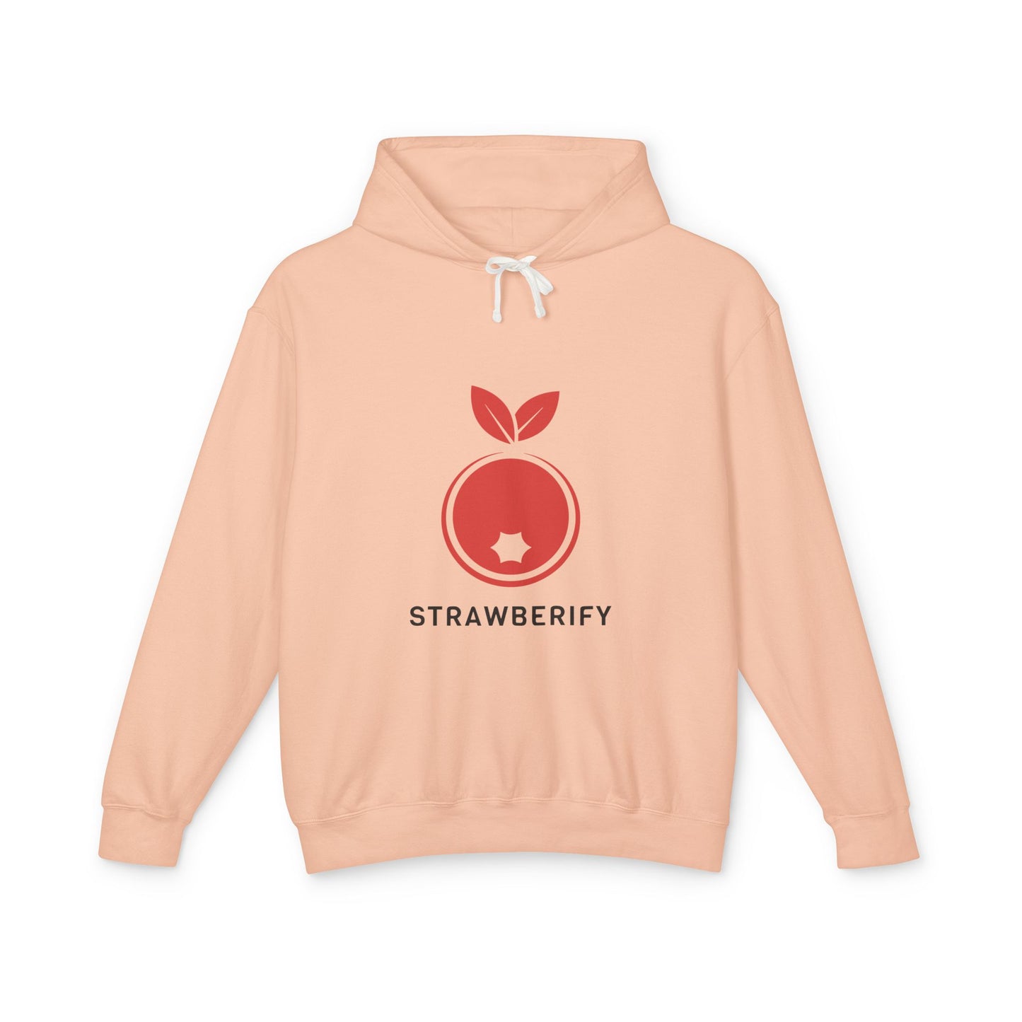 Strawberify Unisex Lightweight Hooded Sweatshirt