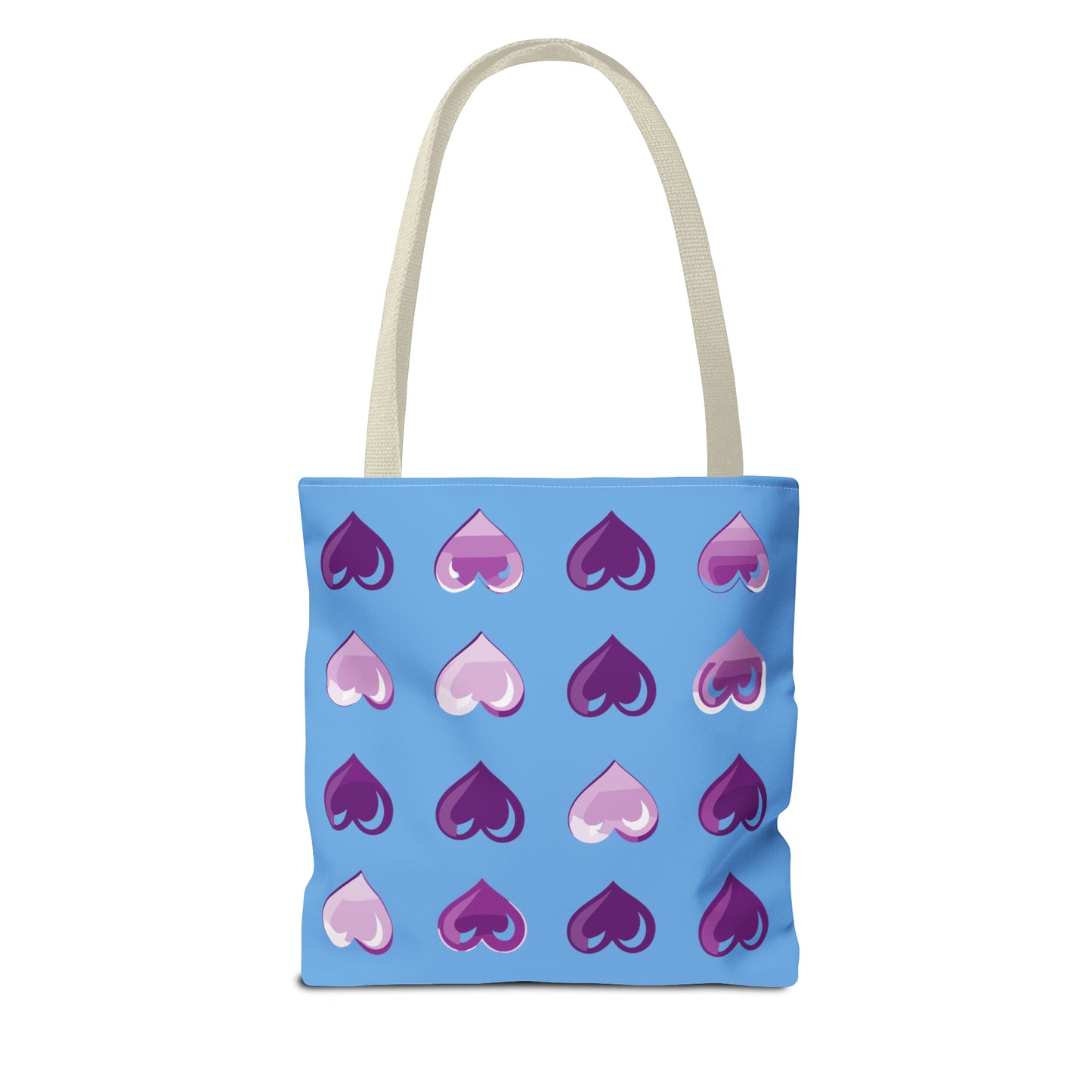 Valentine's Light blue Tote Bag (AOP)