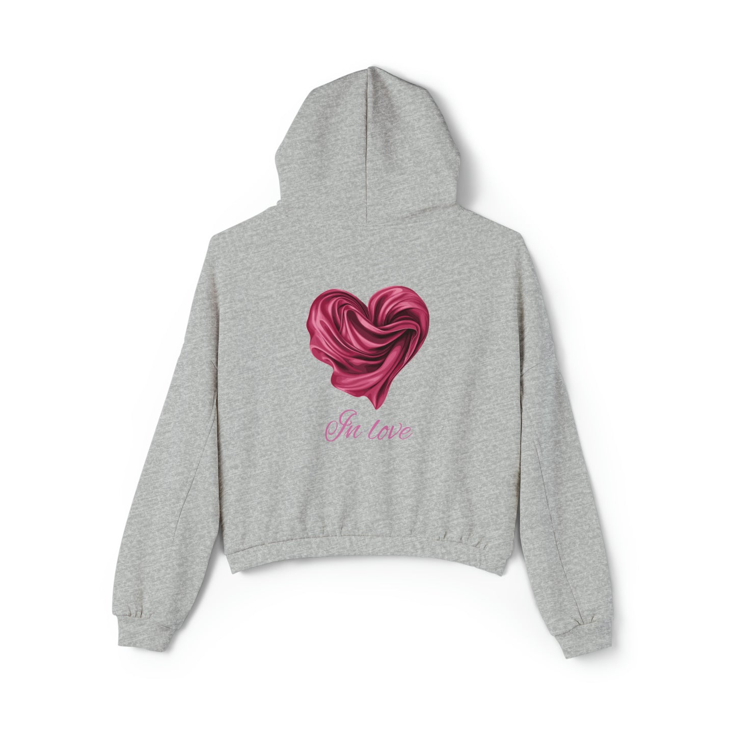 Valentine's best Gift, Women's Cinched Bottom Hoodie