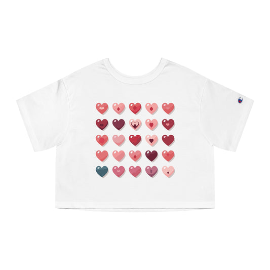 Champion Women's Heritage Cropped T-Shirt for valentine's day.