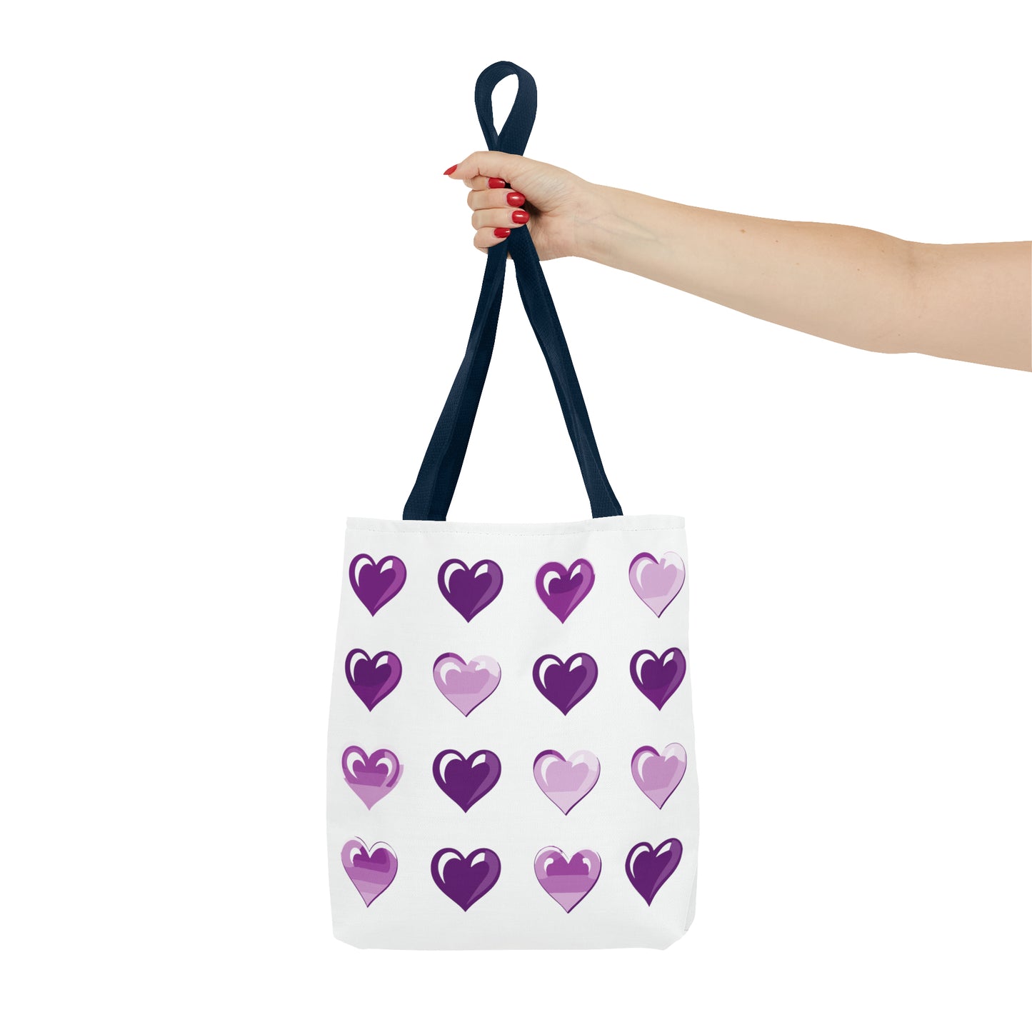 Valentine's white Tote Bag (AOP)