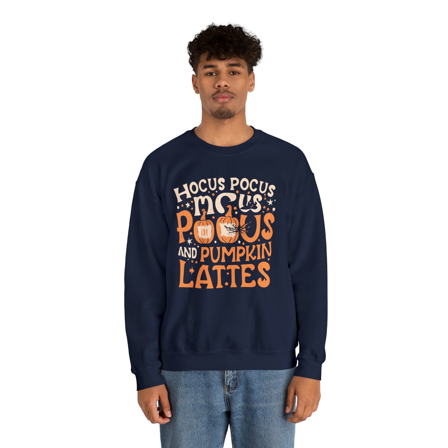 Hocus Pocus Pumpkin Lattes Halloween Sweatshirt, Spooky Season Halloween Sweatshirt, Halloween Costume, Spooky Sweatshirt, Halloween Gifts