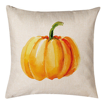 Thanksgiving Pumpkin Pillow Linen Sofa Pillow Cushion