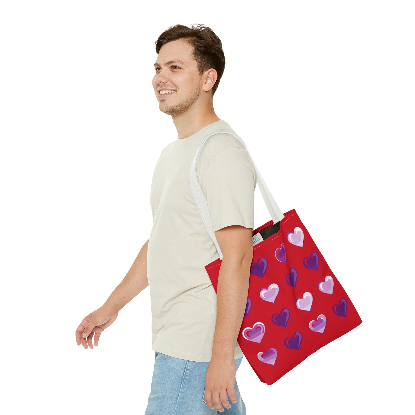 Valentine's red Tote Bag (AOP)