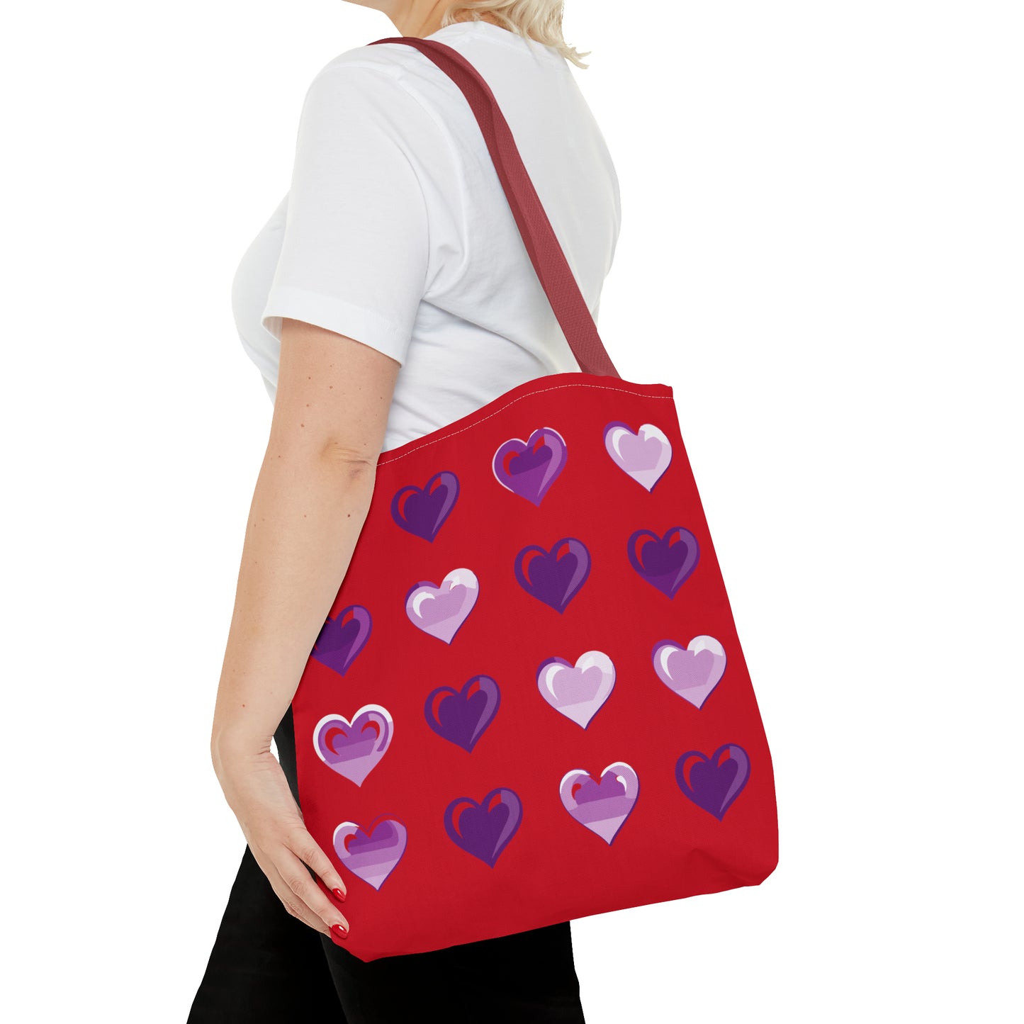 Valentine's red Tote Bag (AOP)