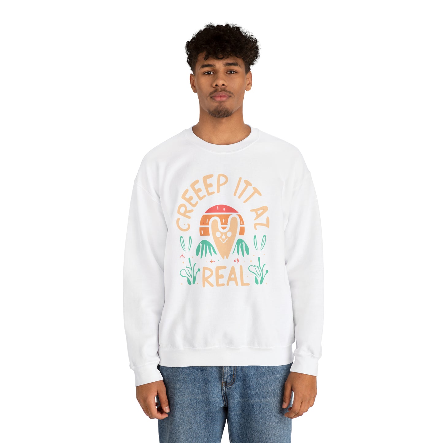 Creep It Real Halloween Sweatshirt, Spooky Season Halloween Sweatshirt, Halloween Costume, Spooky Sweatshirt, Halloween Gifts