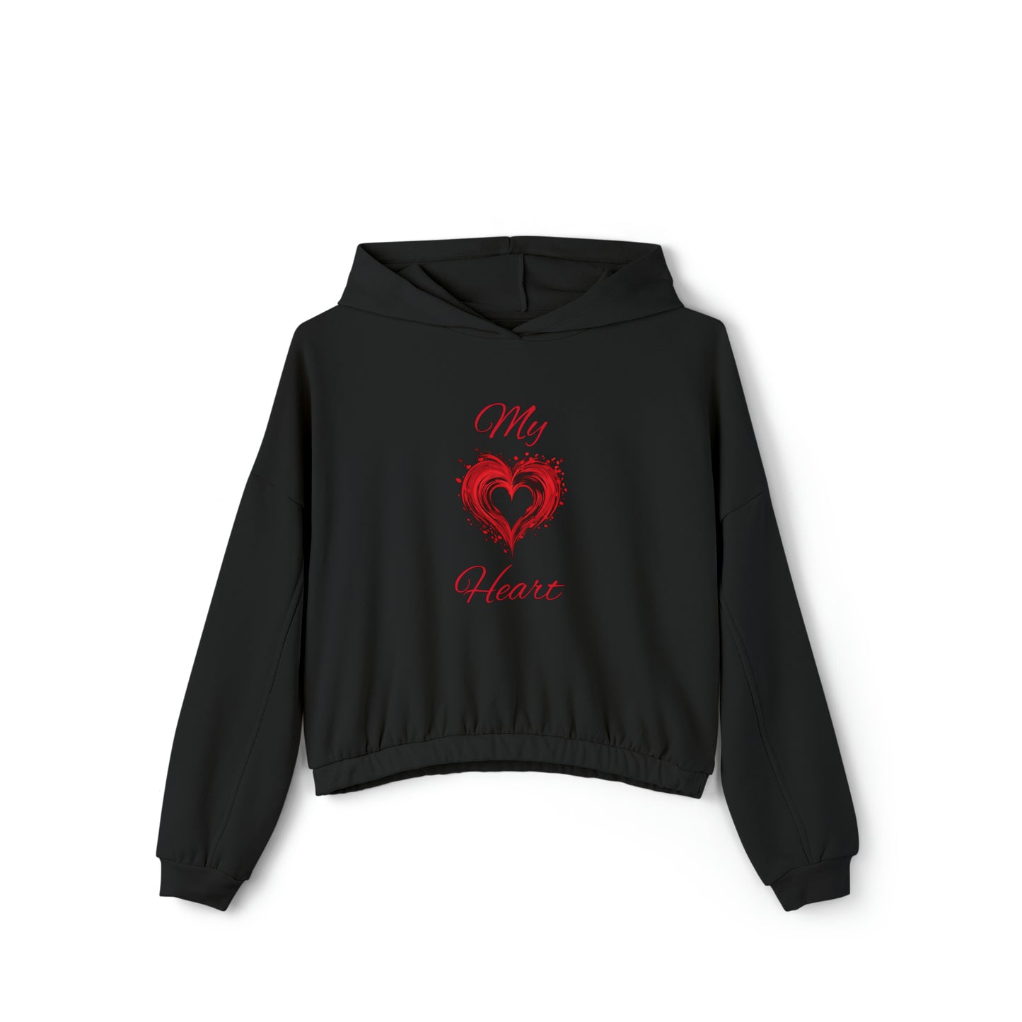 Valentine's best Gift, Women's Cinched Bottom Hoodie