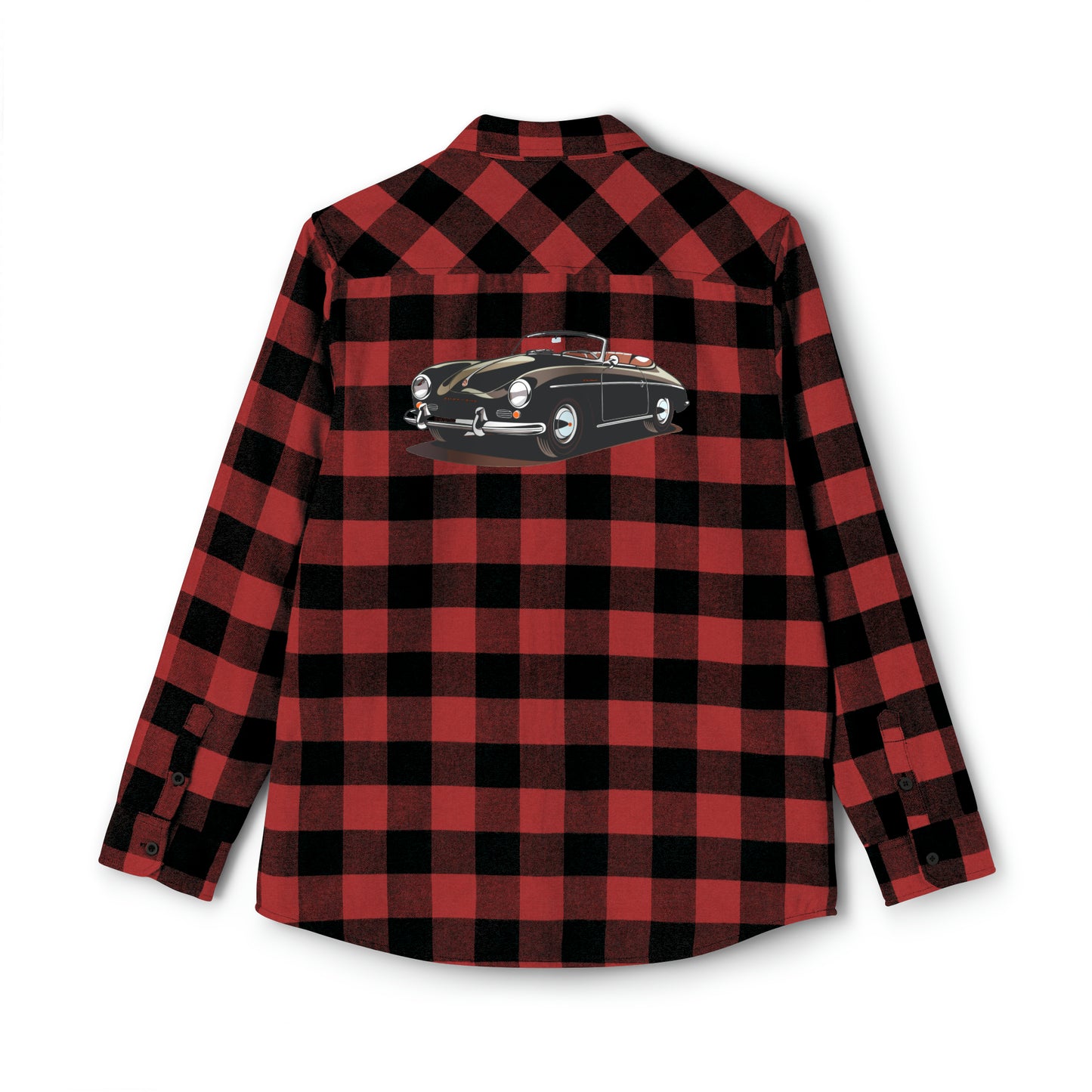 black stylist car Unisex Flannel Shirt