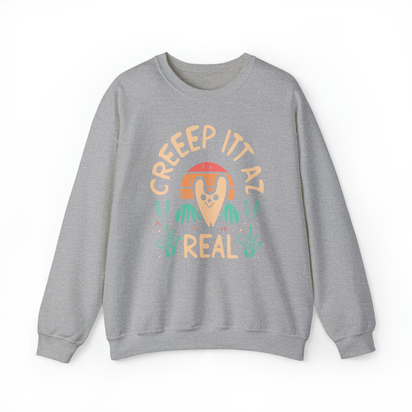 Creep It Real Halloween Sweatshirt, Spooky Season Halloween Sweatshirt, Halloween Costume, Spooky Sweatshirt, Halloween Gifts