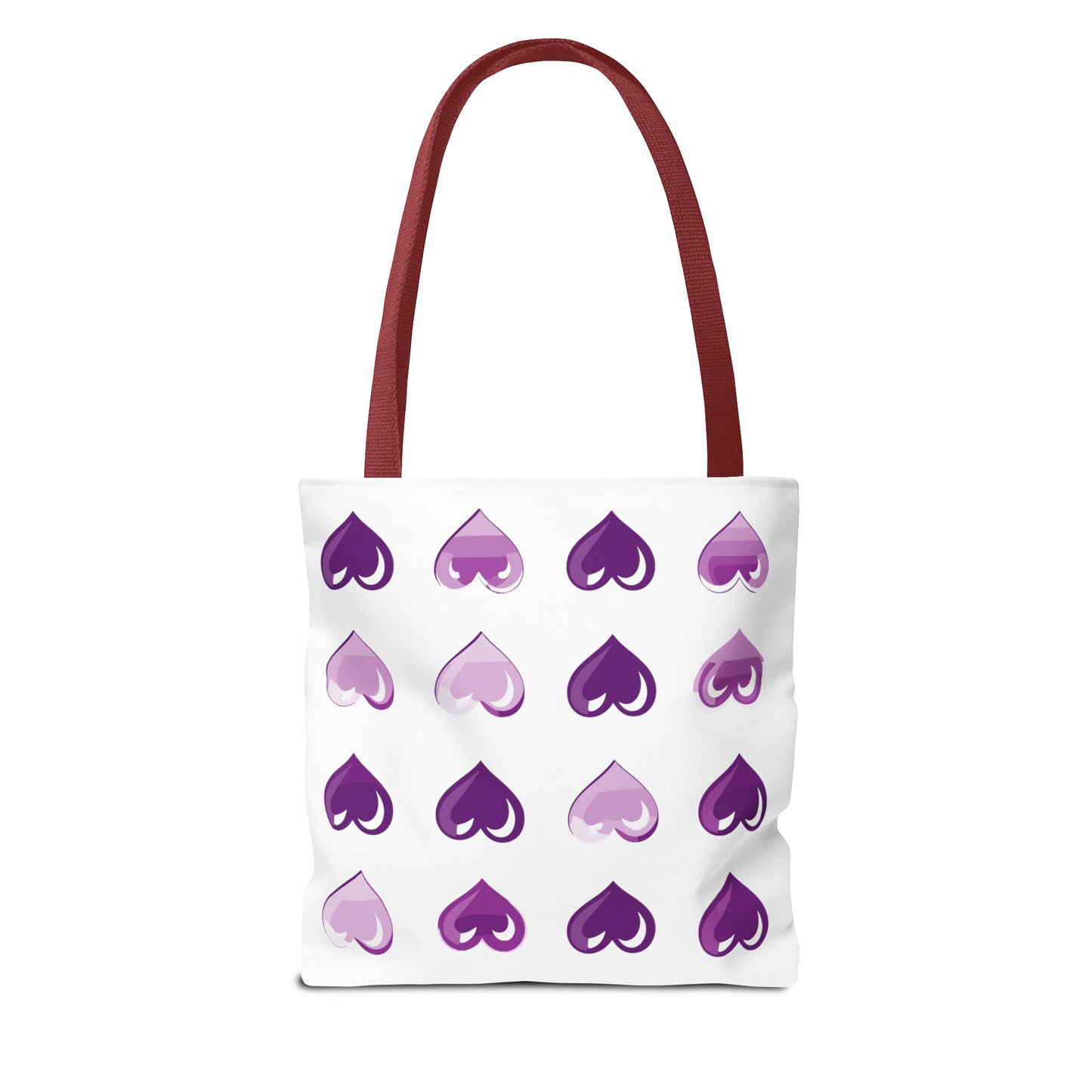 Valentine's white Tote Bag (AOP)