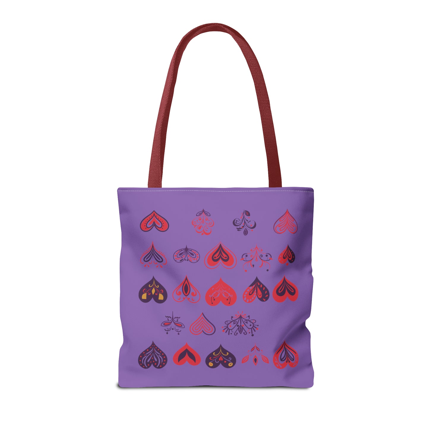 Valentine's light purple Tote Bag (AOP)