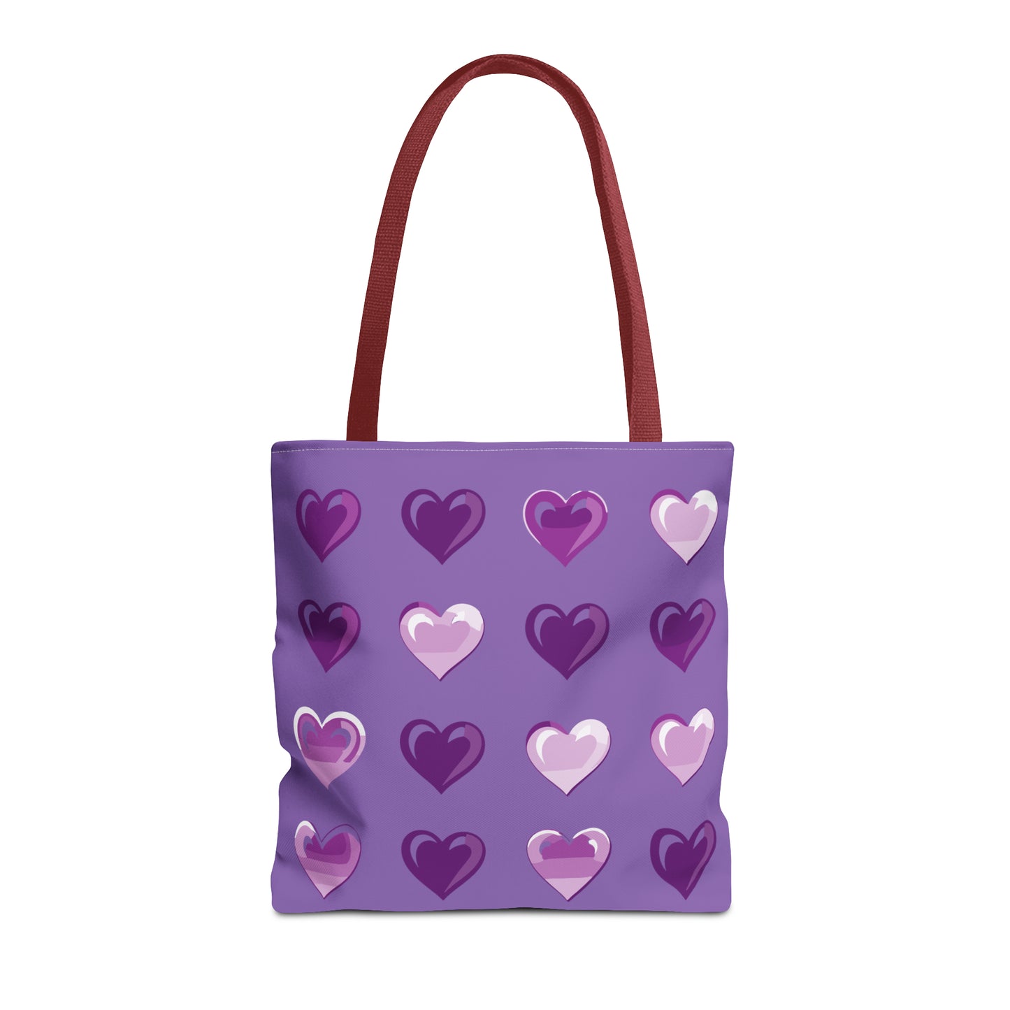 Valentine's Light purple Tote Bag (AOP)