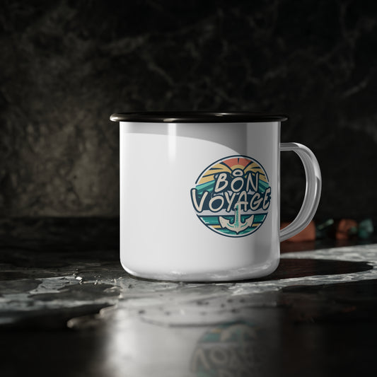 Enamel Camp Cup - Unique Bon Voyage Travel Mug