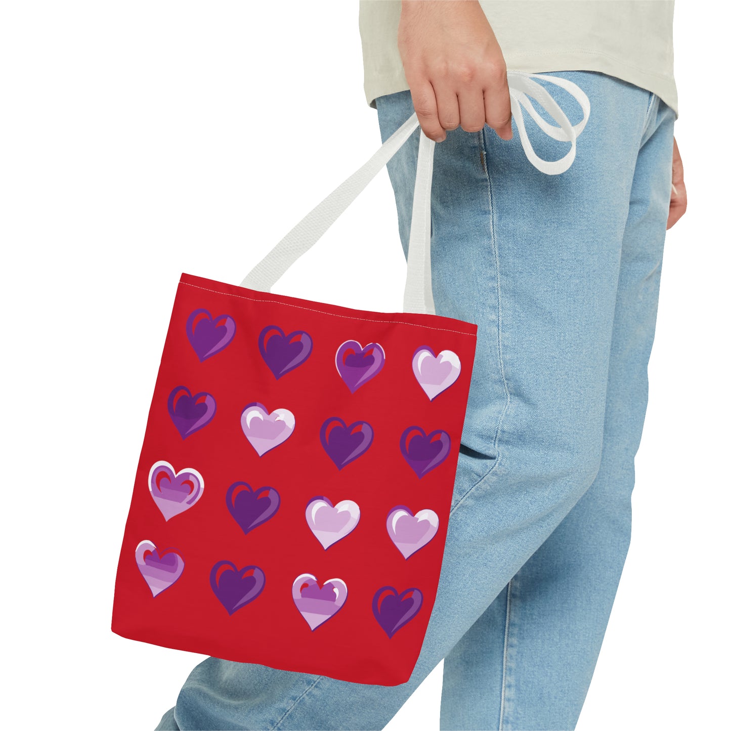 Valentine's red Tote Bag (AOP)