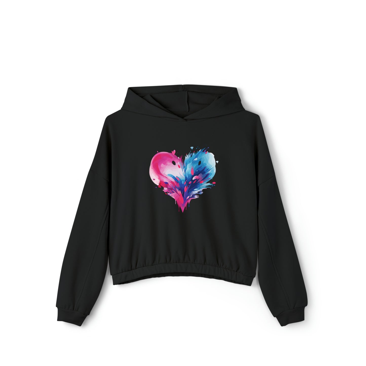 Valentine's best Gift, Women's Cinched Bottom Hoodie