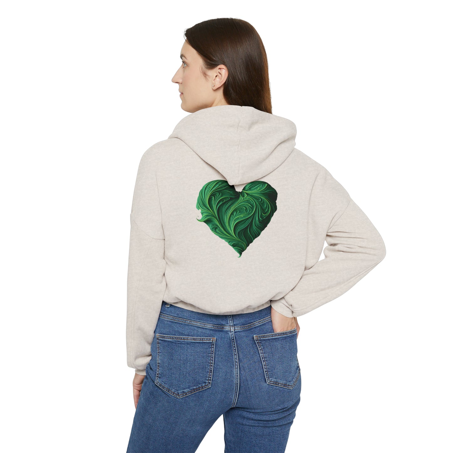 Valentine's best Gift, Women's Cinched Bottom Hoodie