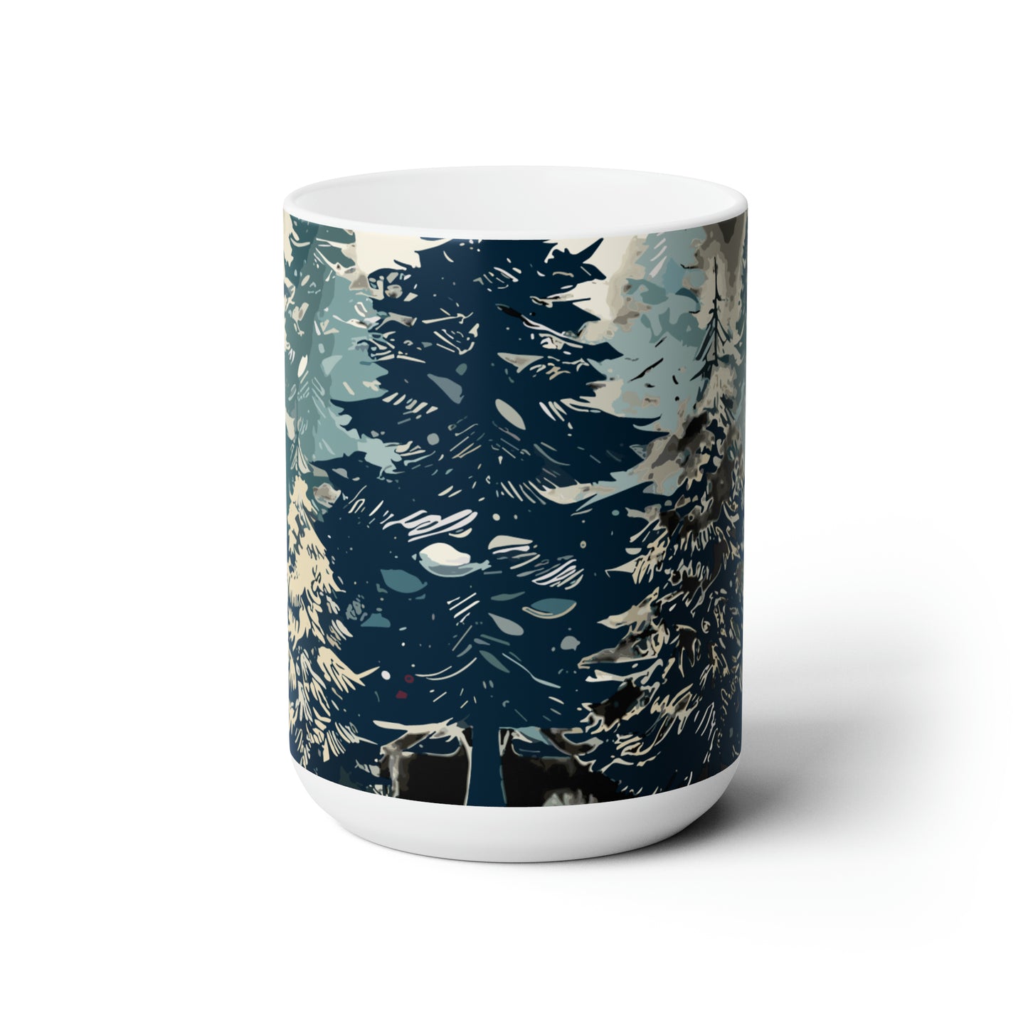 Christmas tree regular Ceramic Mug15oz