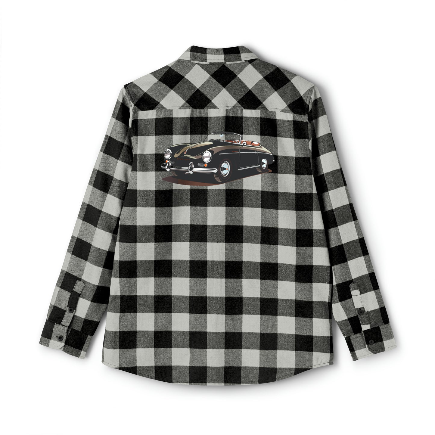 black stylist car Unisex Flannel Shirt