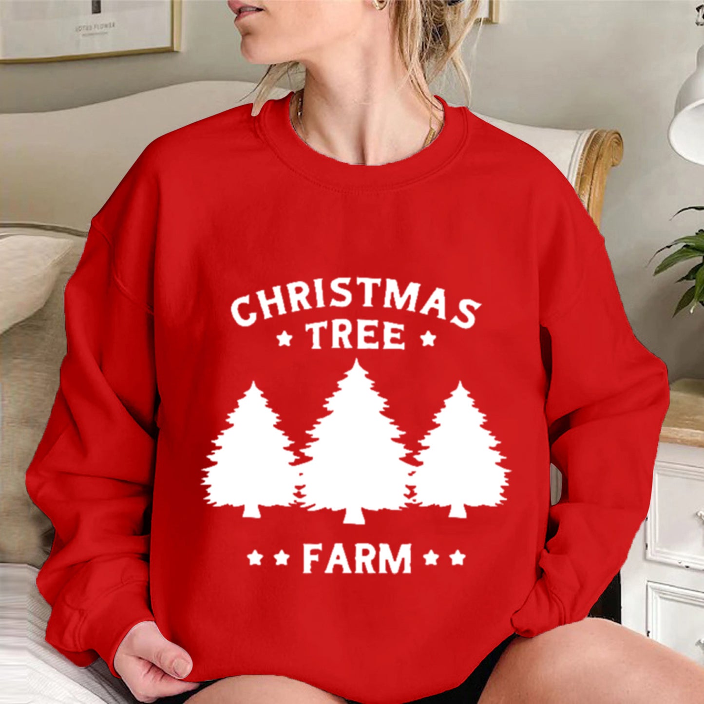 Christmas Elderly Sweater Women Europe And America