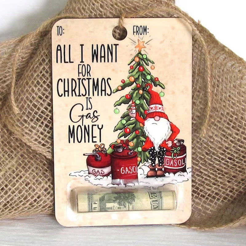 Creative Christmas Wallet Decorative Pendant