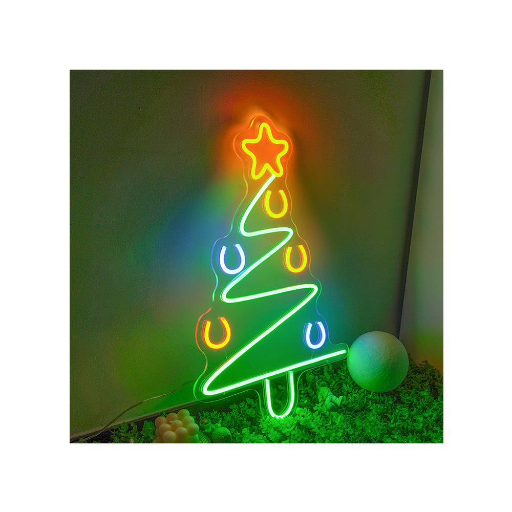 Christmas Style Neon Atmosphere Decoration